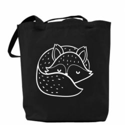 Шоппер Sleeping fox - PrintSalon