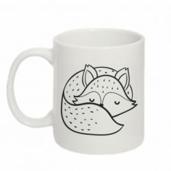 Чашка 320ml Sleeping fox