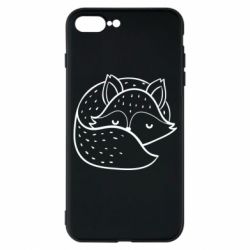Чехол для iPhone 7 Plus Sleeping fox - PrintSalon