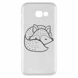 Чехол для Samsung A5 2017 Sleeping fox - PrintSalon