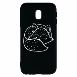 Чехол для Samsung J3 2017 Sleeping fox - PrintSalon