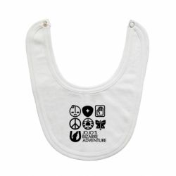 Слюнявчик  JoJo Symbols