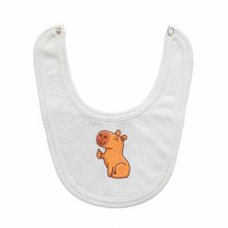 Слюнявчик  Капибара лайк - PrintSalon