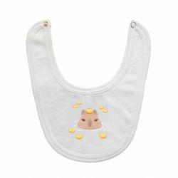 Слюнявчик  Морда капибары - PrintSalon