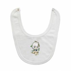 Слюнявчик  Нахидаа с книгой - PrintSalon