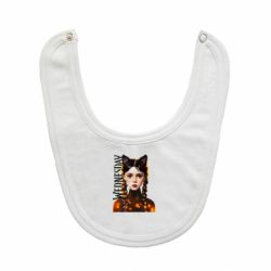 Слюнявчик  Венздей кошка - PrintSalon