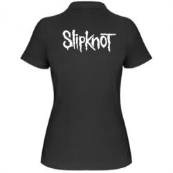 Женское поло Slipknot - PrintSalon
