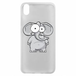 Чехол для Xiaomi Redmi 7A Слон глазастый - PrintSalon