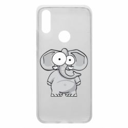 Чехол для Xiaomi Redmi 7 Слон глазастый - PrintSalon