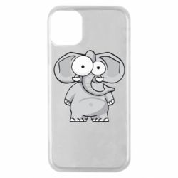 Чехол для iPhone 11 Pro Слон глазастый - PrintSalon