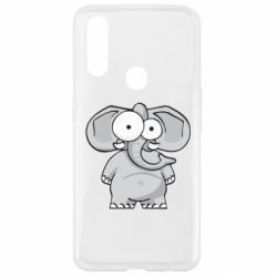 Чехол для Oppo A31 Слон глазастый - PrintSalon