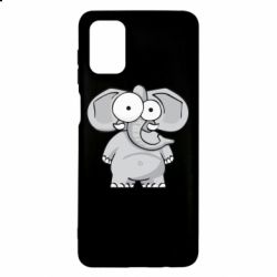 Чехол для Samsung M51 Слон глазастый - PrintSalon