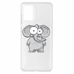 Чехол для Samsung S20+ Слон глазастый - PrintSalon