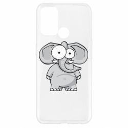 Чехол для Oppo A52/A72/A92 Слон глазастый - PrintSalon