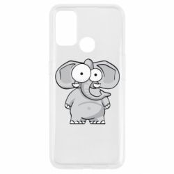 Чехол для Oppo A53/A32/A33 Слон глазастый - PrintSalon