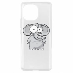 Чехол для Xiaomi Mi11 Слон глазастый - PrintSalon