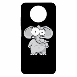 Чехол для Xiaomi Redmi Note 9 5G/Redmi Note 9T Слон глазастый - PrintSalon