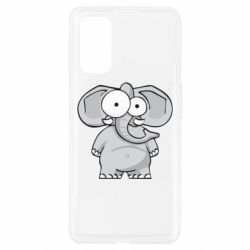 Чехол для Realme 7 Pro Слон глазастый - PrintSalon