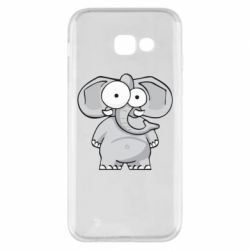 Чехол для Samsung A5 2017 Слон глазастый - PrintSalon