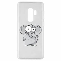 Чехол для Samsung S9+ Слон глазастый - PrintSalon