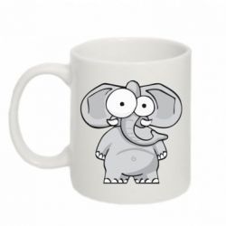 Чашка 320ml Слон глазастый