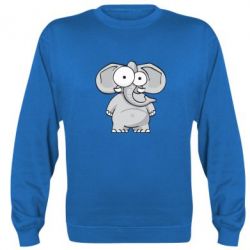 Cвитшот Слон глазастый - PrintSalon