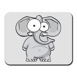 Коврик для мыши Слон глазастый - PrintSalon