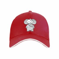 Кепка Слон глазастый - PrintSalon