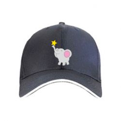 Кепка Слон со звездочкой - PrintSalon