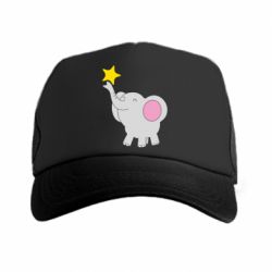 Кепка-тракер Слон со звездочкой - PrintSalon