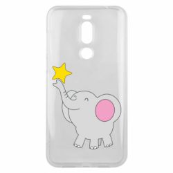 Чехол для Meizu X8 Слон со звездочкой - PrintSalon