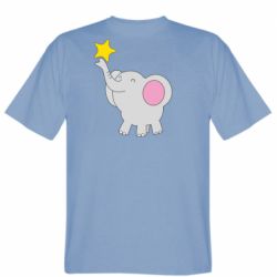 Мужская футболка Stedman Слон со звездочкой - PrintSalon