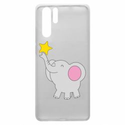 Чехол для Huawei P30 Pro Слон со звездочкой - PrintSalon