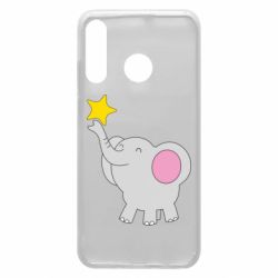 Чехол для Huawei P30 Lite Слон со звездочкой - PrintSalon