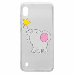 Чехол для Samsung A10 Слон со звездочкой - PrintSalon