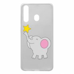 Чехол для Samsung A60 Слон со звездочкой - PrintSalon