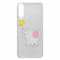 Чехол для Samsung A70 Слон со звездочкой - PrintSalon