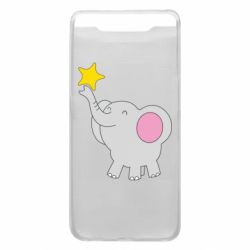Чехол для Samsung A80 Слон со звездочкой - PrintSalon
