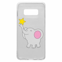 Чехол для Samsung S10e Слон со звездочкой - PrintSalon