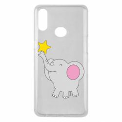 Чехол для Samsung A10s Слон со звездочкой - PrintSalon