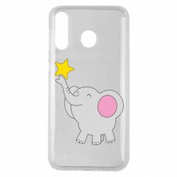 Чехол для Samsung M30 Слон со звездочкой - PrintSalon