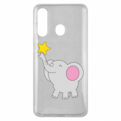 Чехол для Samsung M40 Слон со звездочкой - PrintSalon