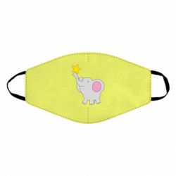 Маска многоразовая Слон со звездочкой - PrintSalon