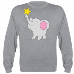 Cвитшот Слон со звездочкой - PrintSalon