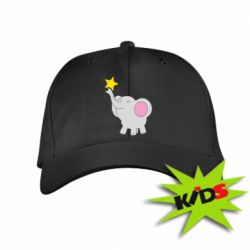 Детская кепка Слон со звездочкой - PrintSalon