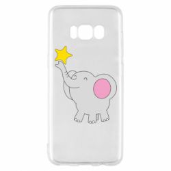 Чехол для Samsung S8 Слон со звездочкой - PrintSalon