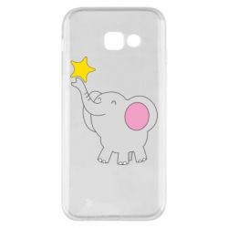 Чехол для Samsung A5 2017 Слон со звездочкой - PrintSalon