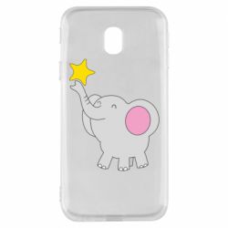 Чехол для Samsung J3 2017 Слон со звездочкой - PrintSalon