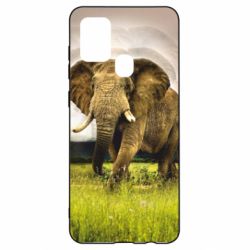 Чехол для Samsung A21s Слон