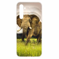 Чохол для Realme 6 Слон-PrintSalon Чохол для Realme 6 Слон